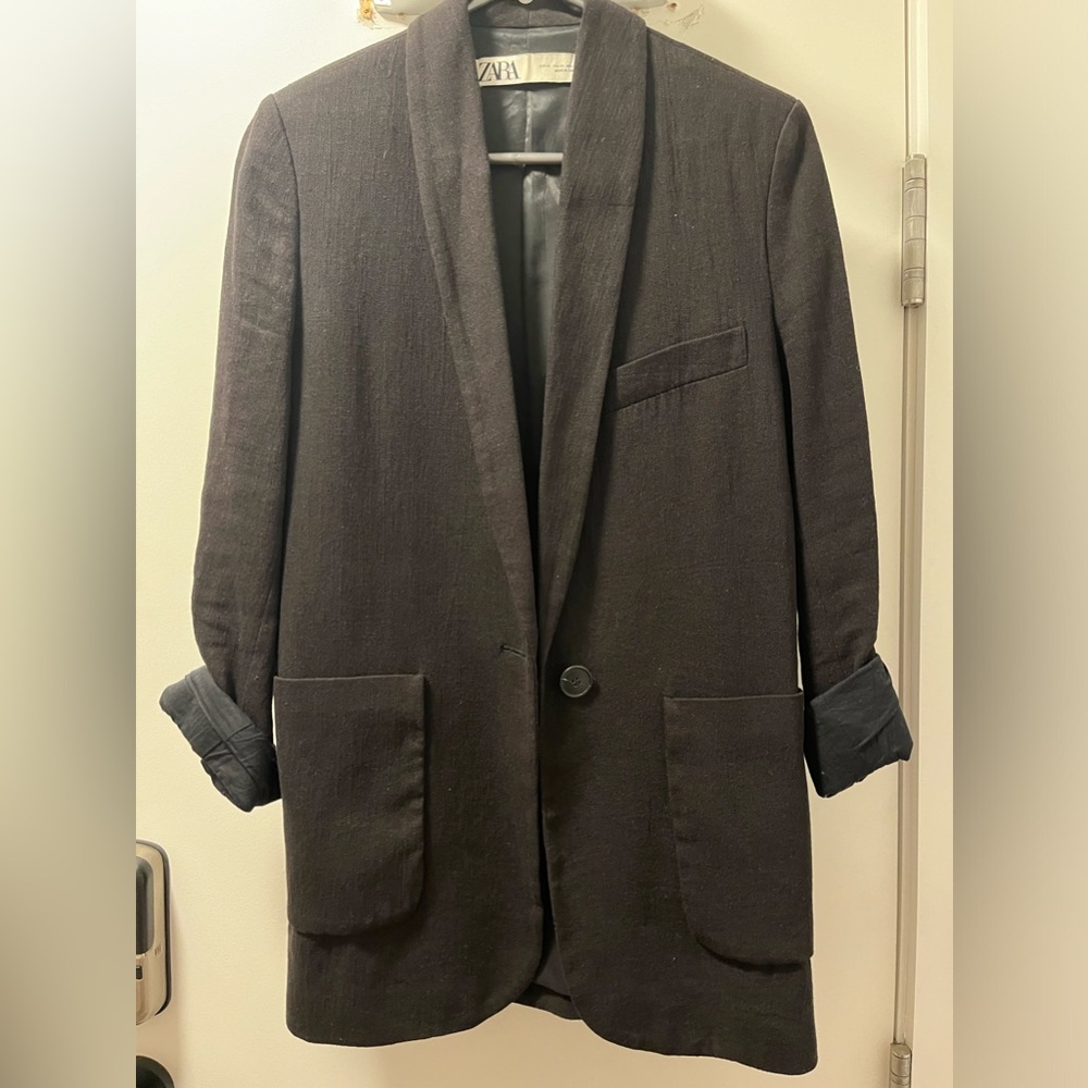 Zara black blazer size XS